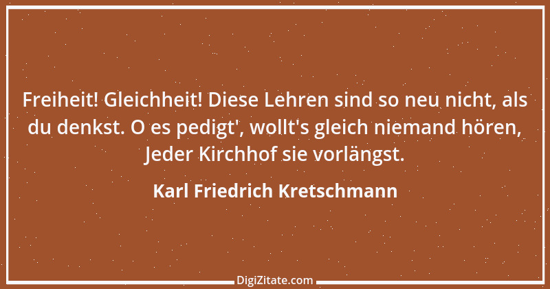 Zitat von Karl Friedrich Kretschmann 5