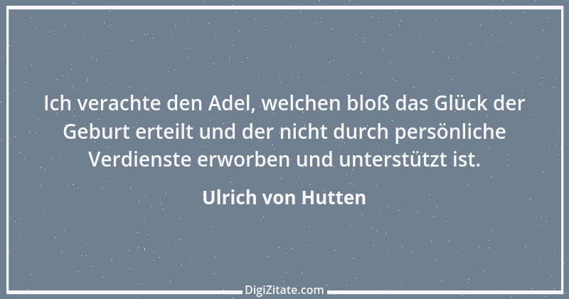 Zitat von Ulrich von Hutten 11