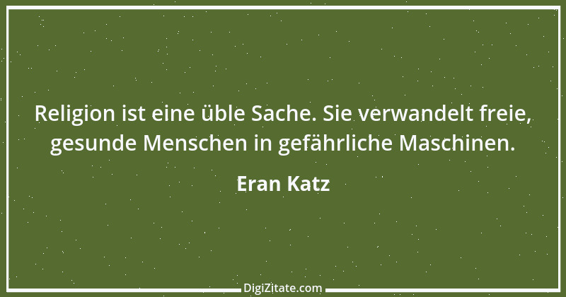 Zitat von Eran Katz 3