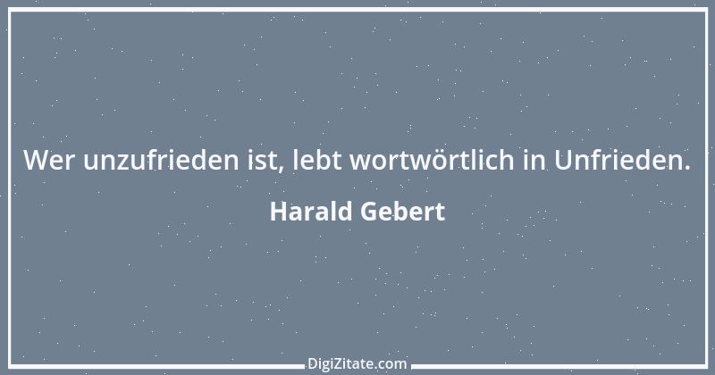 Zitat von Harald Gebert 34