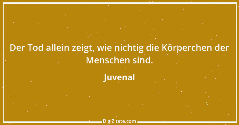 Zitat von Juvenal 14