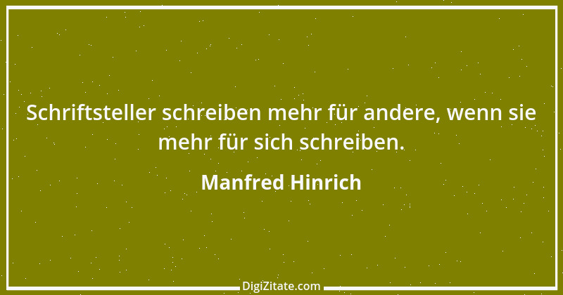 Zitat von Manfred Hinrich 515