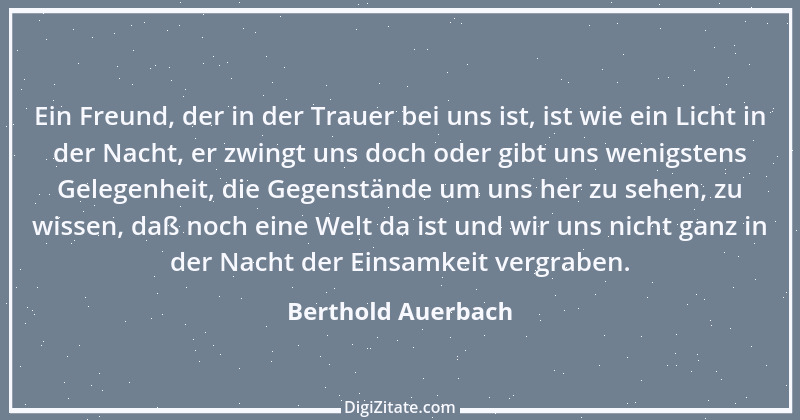 Zitat von Berthold Auerbach 187