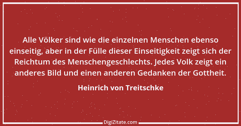 Zitat von Heinrich von Treitschke 51