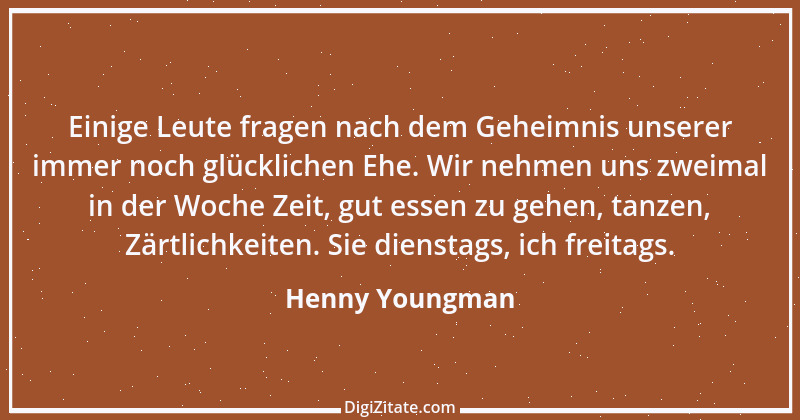 Zitat von Henny Youngman 4