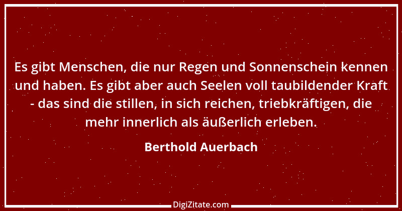 Zitat von Berthold Auerbach 188