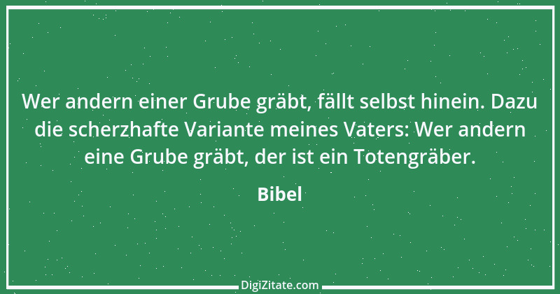 Zitat von Bibel 2378