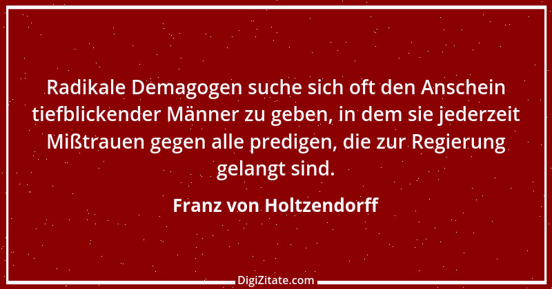 Zitat von Franz von Holtzendorff 15