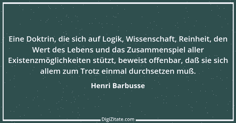 Zitat von Henri Barbusse 1