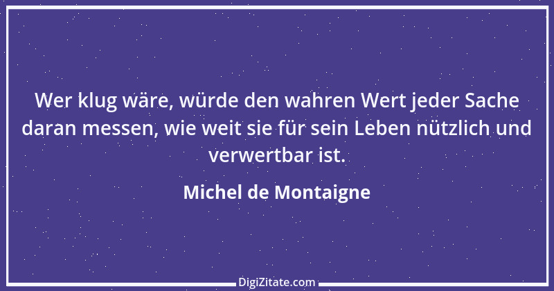 Zitat von Michel de Montaigne 31