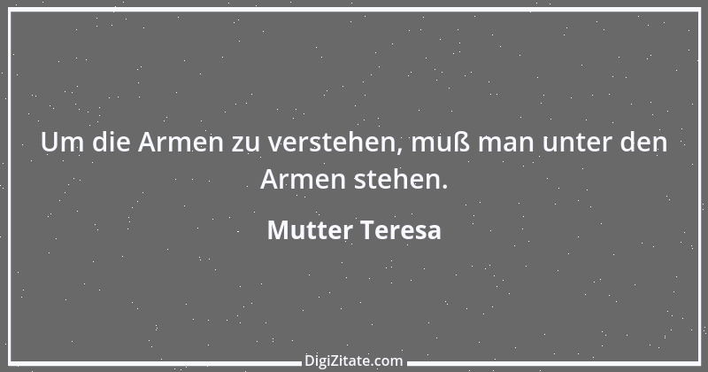 Zitat von Mutter Teresa 4