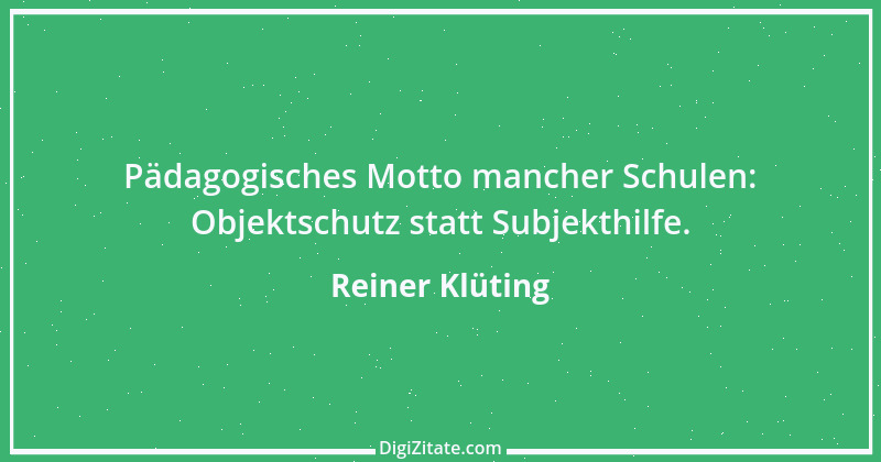 Zitat von Reiner Klüting 123