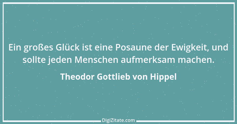 Zitat von Theodor Gottlieb von Hippel 138