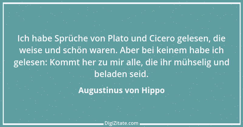 Zitat von Augustinus von Hippo 18