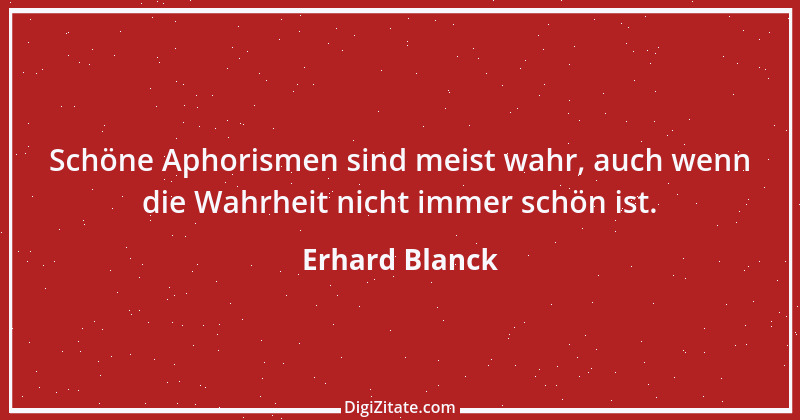 Zitat von Erhard Blanck 1899