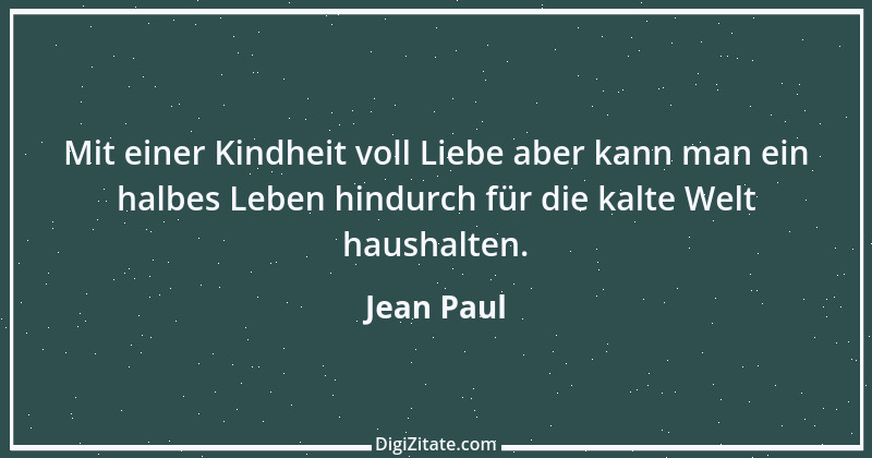 Zitat von Jean Paul 489