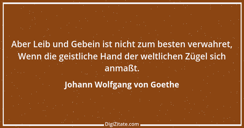 Zitat von Johann Wolfgang von Goethe 1344