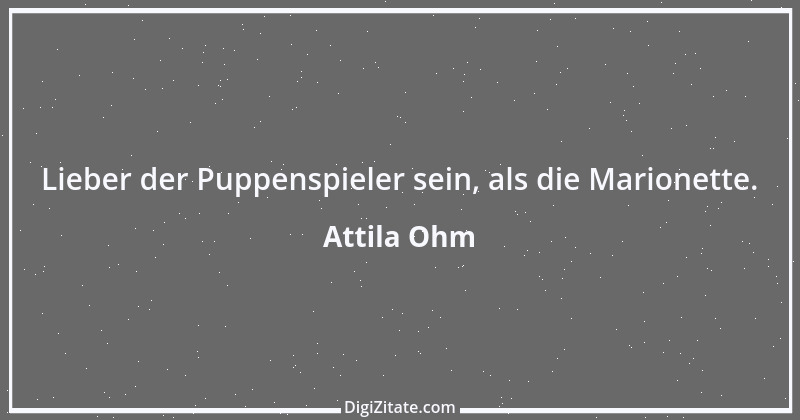 Zitat von Attila Ohm 15