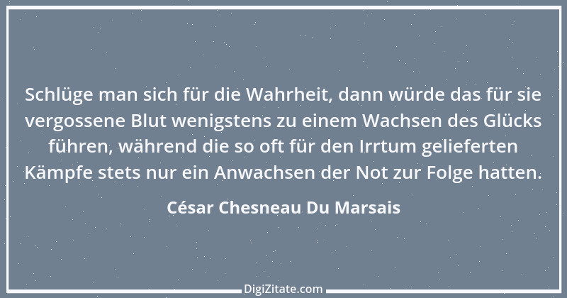 Zitat von César Chesneau Du Marsais 3