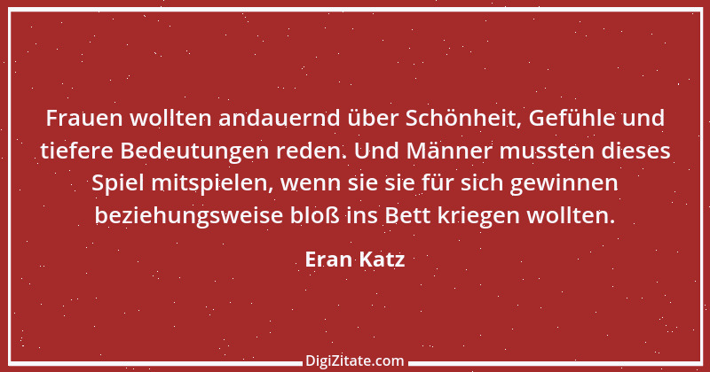 Zitat von Eran Katz 7