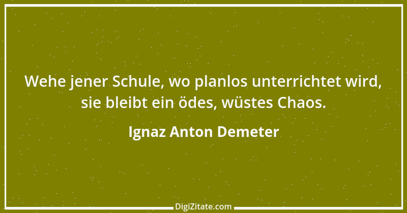 Zitat von Ignaz Anton Demeter 2