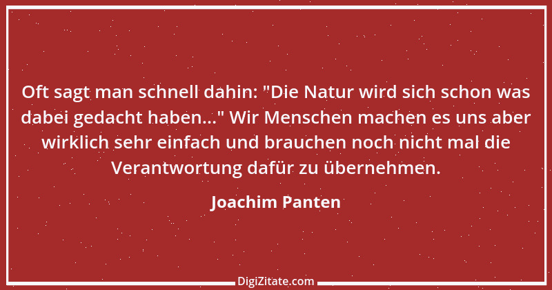 Zitat von Joachim Panten 172