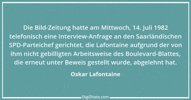 Zitat von Oskar Lafontaine 74