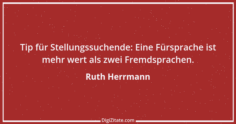 Zitat von Ruth Herrmann 1