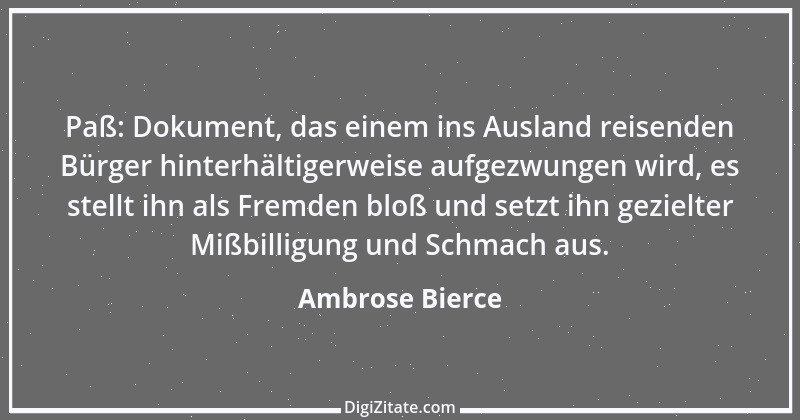 Zitat von Ambrose Bierce 18