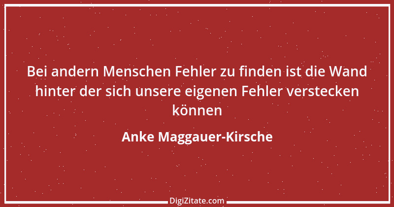 Zitat von Anke Maggauer-Kirsche 85