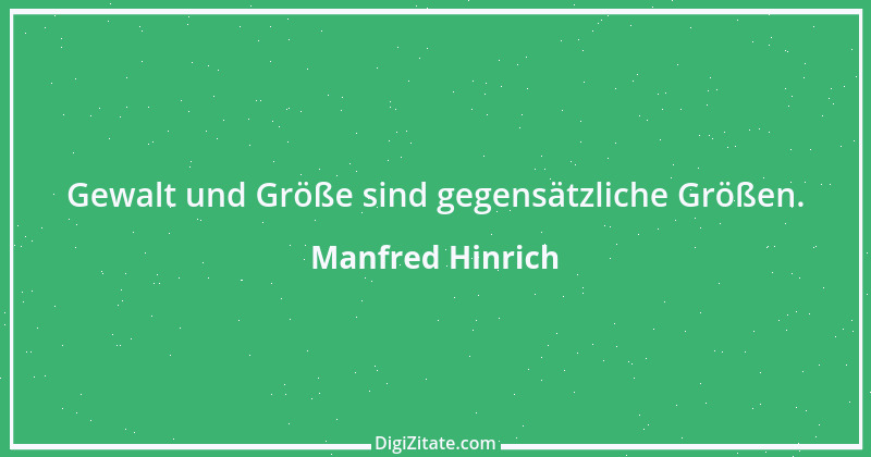 Zitat von Manfred Hinrich 1962