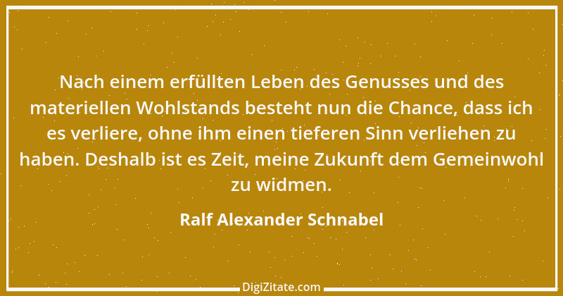 Zitat von Ralf Alexander Schnabel 2