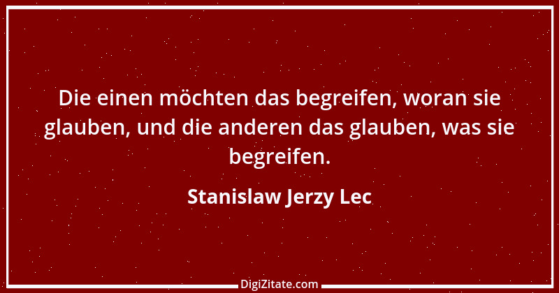 Zitat von Stanislaw Jerzy Lec 121