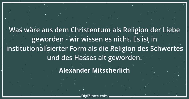 Zitat von Alexander Mitscherlich 15