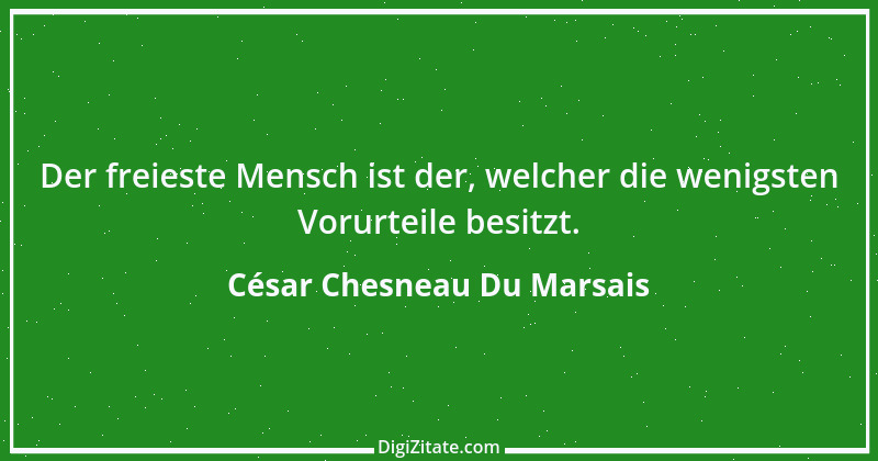 Zitat von César Chesneau Du Marsais 4