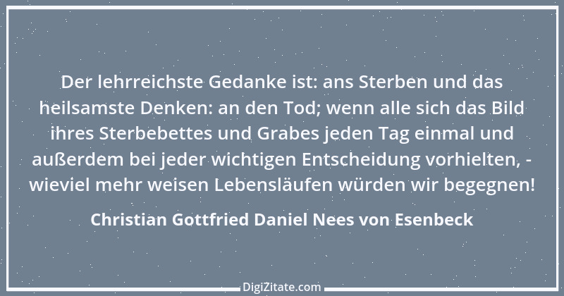 Zitat von Christian Gottfried Daniel Nees von Esenbeck 6