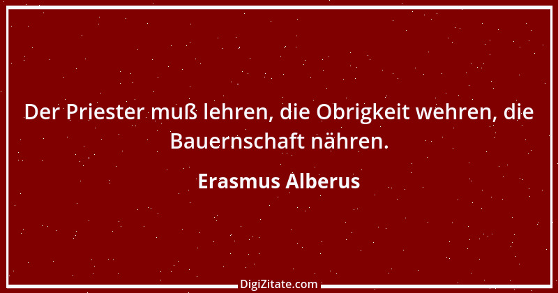 Zitat von Erasmus Alberus 1