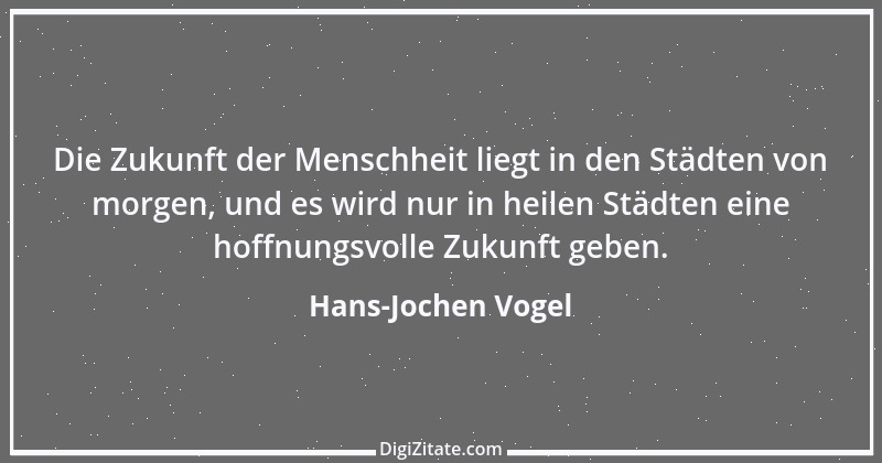 Zitat von Hans-Jochen Vogel 2