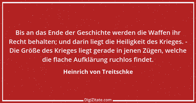 Zitat von Heinrich von Treitschke 55