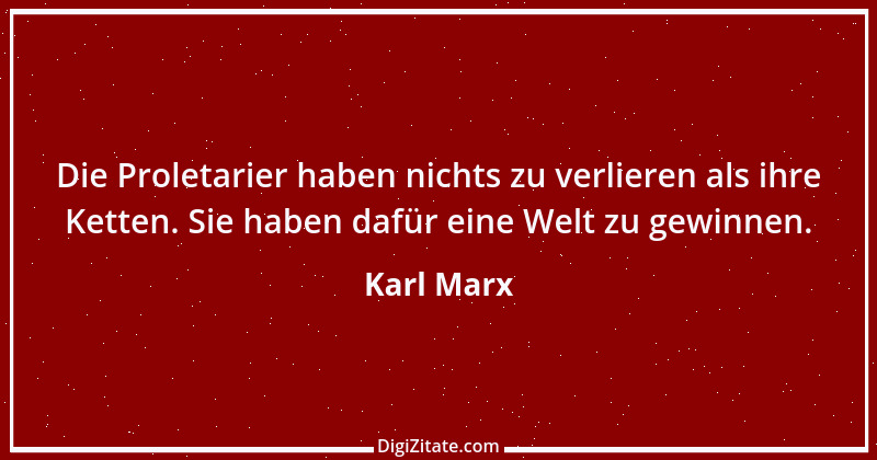 Zitat von Karl Marx 90