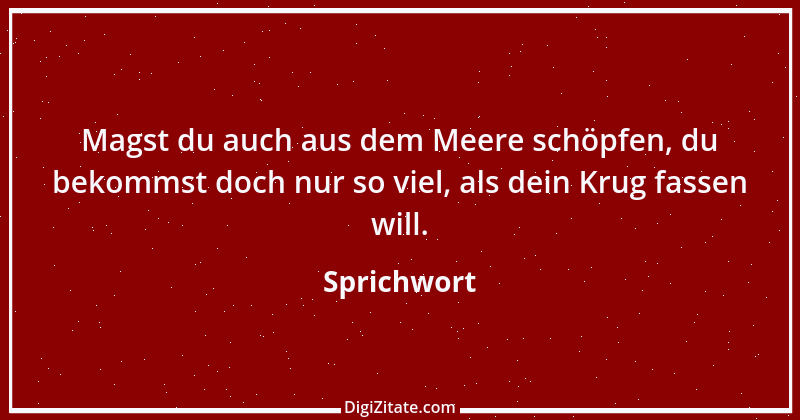 Zitat von Sprichwort 338