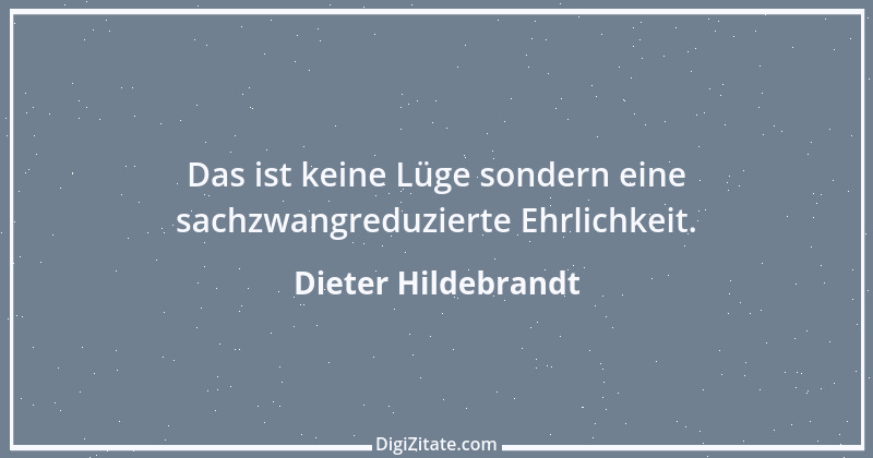 Zitat von Dieter Hildebrandt 24