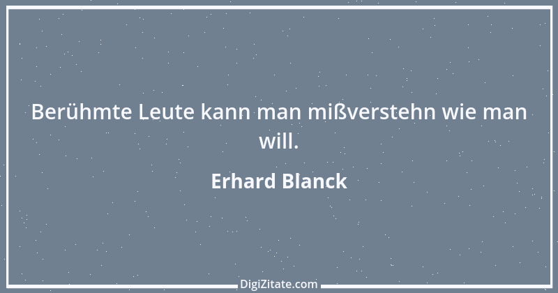 Zitat von Erhard Blanck 1902