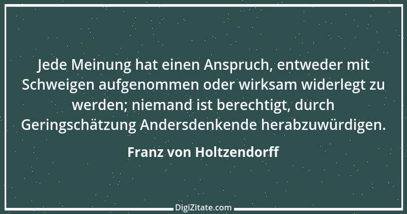 Zitat von Franz von Holtzendorff 19