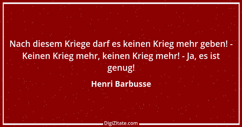 Zitat von Henri Barbusse 5