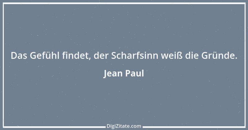 Zitat von Jean Paul 492