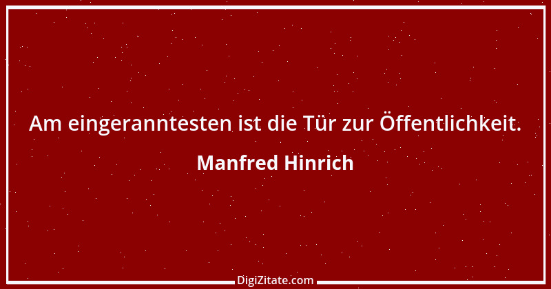 Zitat von Manfred Hinrich 521