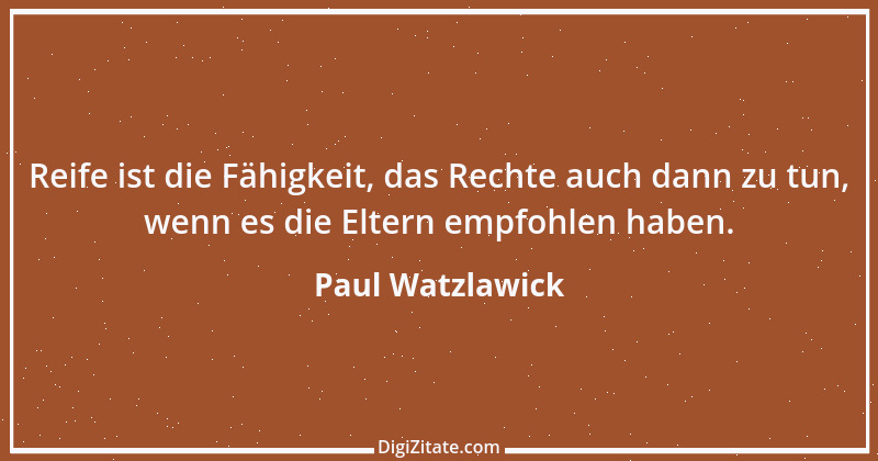 Zitat von Paul Watzlawick 5