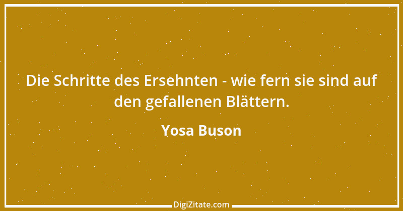 Zitat von Yosa Buson 3