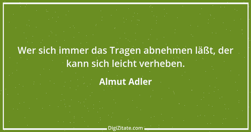 Zitat von Almut Adler 88